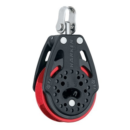 Ratched Block Red 57mm Harken | Optimist | Laser® 1 Ratched Block Red 57mm Harken | Optimist | Laser®