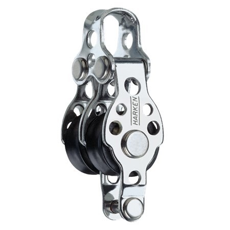 16mm Double Block with Becket | Harken | Laser® 1 16mm Double Block with Becket | Harken | Laser®