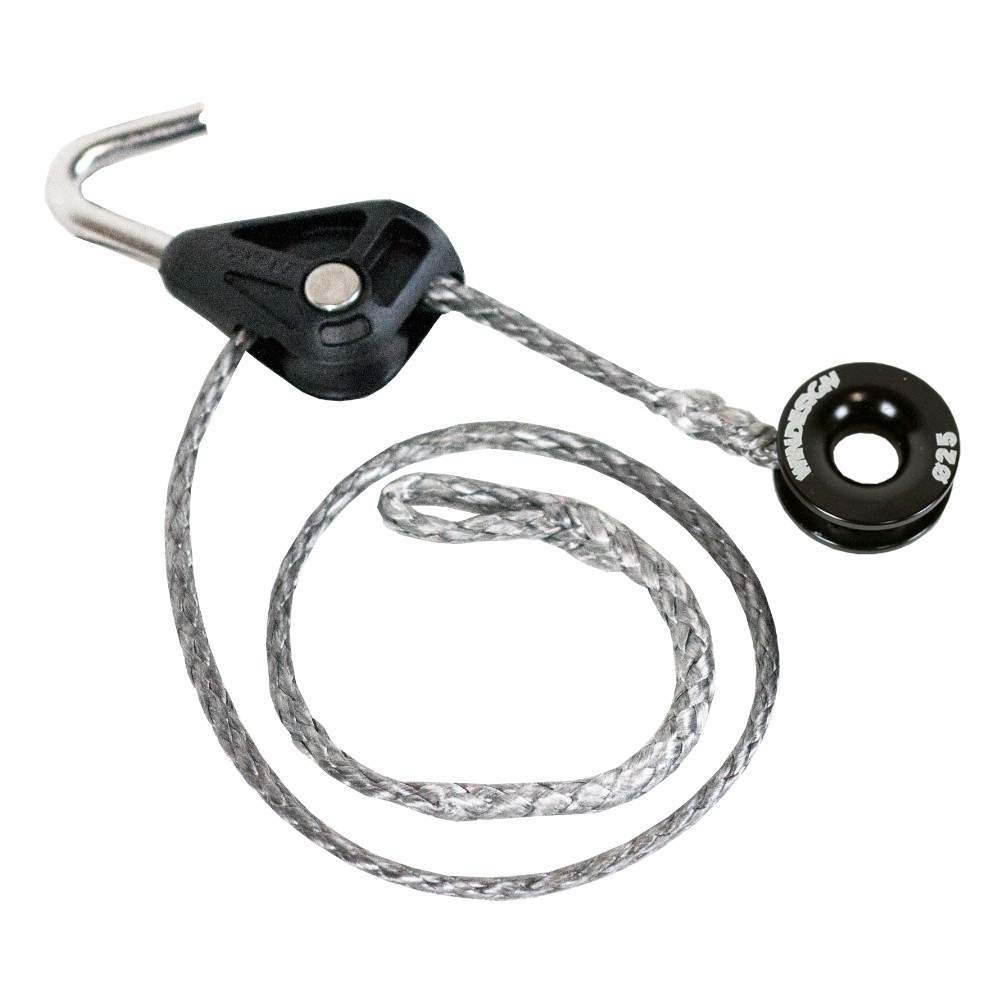 Halyard system with Low Friction Ring | Optimist 1 Halyard system with Low Friction Ring | Optimist